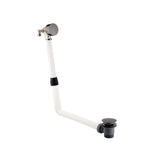 JTP Bath Waste Brushed Black JTP VOS Bath Filler with Click Clack Waste