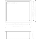 Aquarius Bathrooms Shelf Aquarius Shower Niche