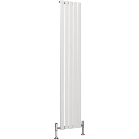 Aquarius Bathrooms Panel Radiator 1800 x350mm / White Aquarius Flat Single Vertical Radiator