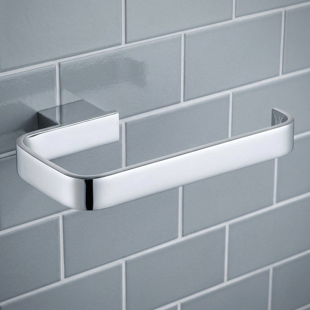 Aquarius Bathrooms Toilet Roll Holder Chrome Aquarius FT Toilet Roll Holder
