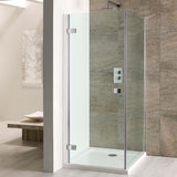 Eastbrook Side Panel Eastbrook Volente Frameless Side Panel in Polished Chrome