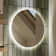 HiB Illuminated Mirror 500mm HiB Theme Round LED Illuminated Mirror