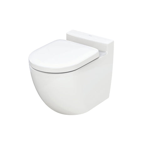 TOTO NC Back to Wall Rimless Toilet with Tornado Flush with Soft Close Seat