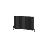 Eastbrook Eastbrook Rivassa Traditional 3 Column Radiator in Matt Black