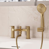 Crosswater Bath Shower Mixer Brushed Brass Crosswater Drift Bath Shower Mixer