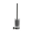 Hansgrohe Toilet Brush Brushed Black Chrome Hansgrohe Addstoris S Wall Mounted Toilet Brush and Holder