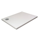 Aquarius Bathrooms Rectangle Shower Tray Aquarius Urbano Rectangular 45mm Stone Resin Shower Tray in White