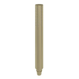 Aquarius Shower Handset Brushed Brass Aquarius Modern Round Shower Handset