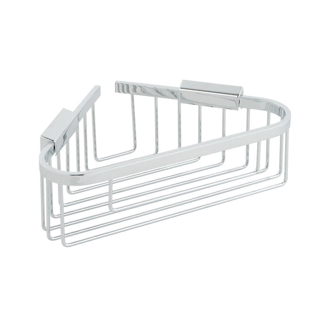 Vado Basket Vado Large Triangular Shower Basket in Chrome
