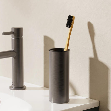 Crosswater Toothbrush Holder Slate Crosswater MPRO Freestanding Tumbler