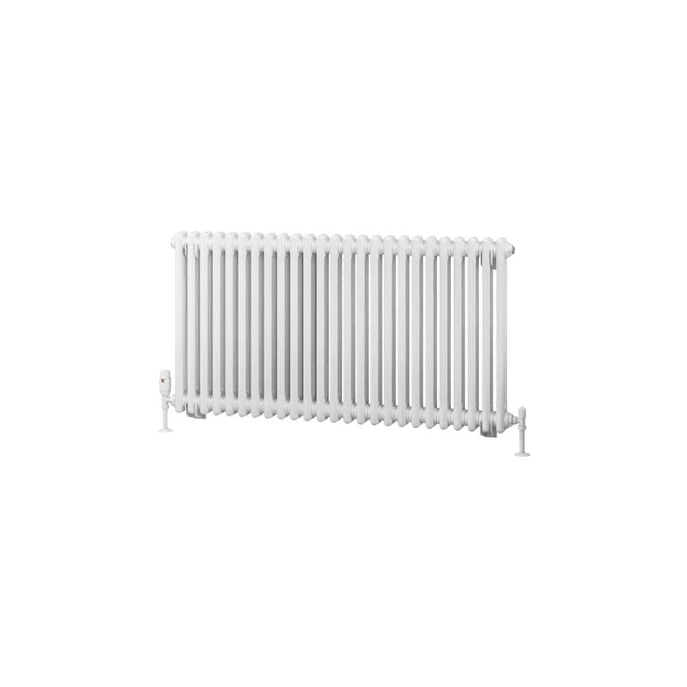 Eastbrook Rivassa Traditional 2 Column Radiator in Gloss White