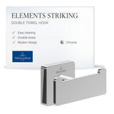 Villeroy & Boch Robe Hook Villeroy & Boch Elements - Striking Double Towel Hook