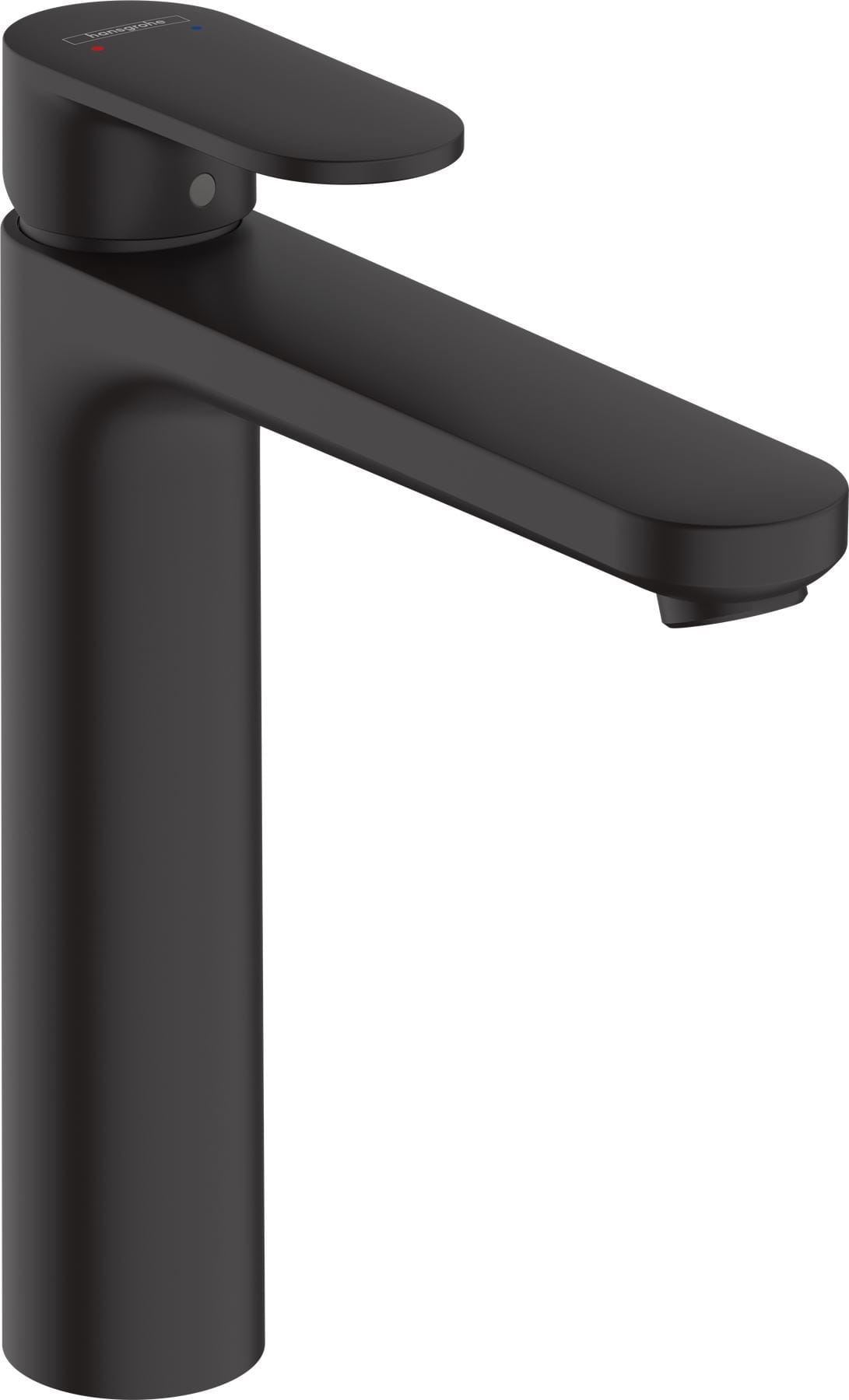 Hansgrohe Mono Basin Tap Hansgrohe Vernis Blend Single Lever Basin Mixer Tap 190 with Pop-Up Waste in Matt Black