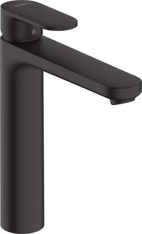 Hansgrohe Mono Basin Tap Hansgrohe Vernis Blend Single Lever Basin Mixer Tap 190 with Pop-Up Waste in Matt Black