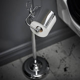 Miller Toilet Roll Holder Miller Signature Freestanding Traditional Toilet Roll Holder with Cover