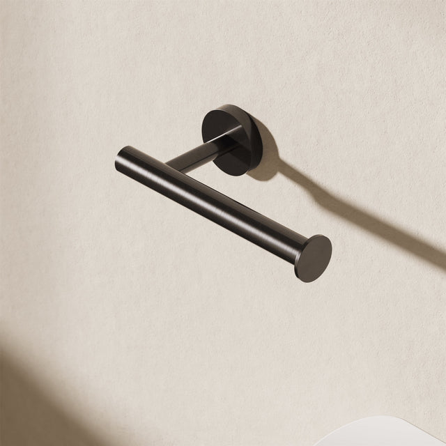Crosswater Toilet Roll Holder Stainless Slate Crosswater 3ONE6 Toilet Roll Holder