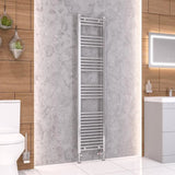 Eastbrook Wendover Straight Heated Towel Rail in Chrome