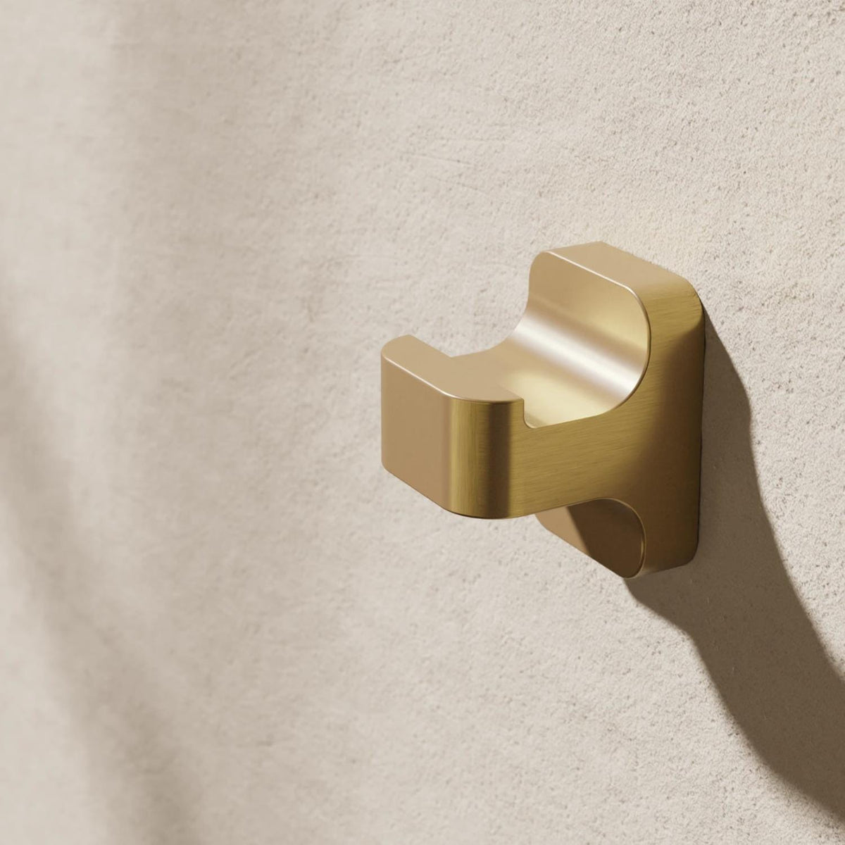 Crosswater Robe Hook Brushed Brass Crosswater Rotar Robe Hook