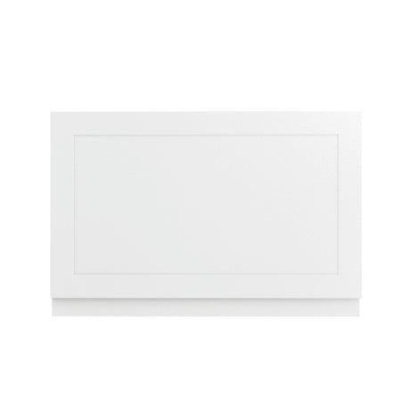 Aquarius Bathrooms Bath Panel 800mm Aquarius Halite Waterproof Traditional Shaker End Bath Panel in White Gloss