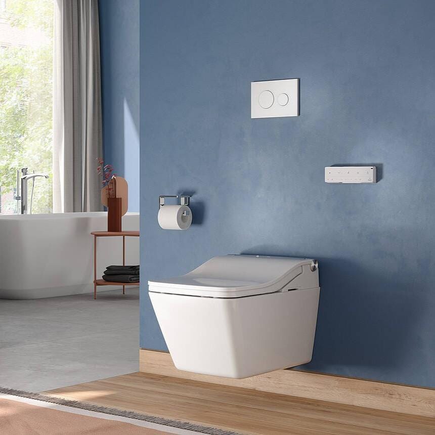 TOTO Smart Toilet TOTO SW Wall Hung Rimless Washlet® Smart Toilet