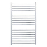 JIS Ladder Rail 1000 x 620mm / Polished Chrome / Central Heating JIS Sussex Steyning Vertical Stainless Steel Heated Towel Rail
