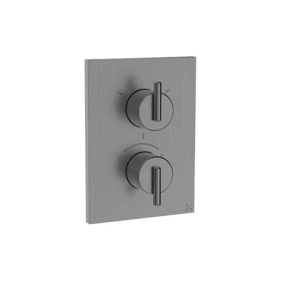 Crosswater Concealed Shower Valve Crosswater 3ONE6 Lever Crossbox 3 Outlet Trimset