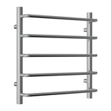 Reina Designer Towel Radiator 500 x 500mm / Dual Fuel Reina Aliano Heated Towel Rail in Chrome