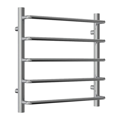 Reina Designer Towel Radiator 500 x 500mm / Dual Fuel Reina Aliano Heated Towel Rail in Chrome