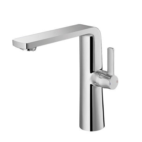 Flova Mono Basin Tap Flova Fusion Tall Mono Basin Mixer Tap with Clicker Waste in Diamond Chrome