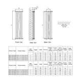 Reina Column Radiator Reina Coneva Vertical Column Radiator