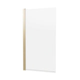 Crosswater Bath Screen Crosswater Clear 6 Hinged Bath Screen