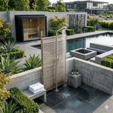 Clearwater Exposed Shower Set Clearwater 316 Stainless Steel Ixora Outdoor Shower with Handset