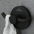 Villeroy & Boch Robe Hook Matt Black Villeroy & Boch Elements - Tender Double Robe Hook