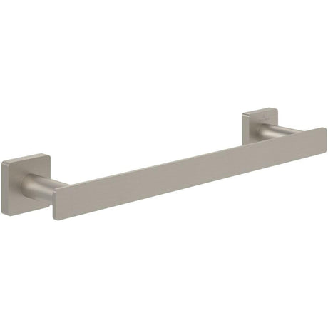 Vileroy & Boch Towel Rails and Rings Brushed Nickel Villeroy & Boch Elements Striking Towel Bar 345mm