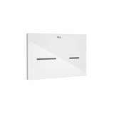 Roca Flush Plate White Roca Duplo One EP3 Electronic Sensor Flush Plate