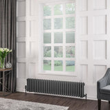 Eastbrook Rivassa Traditional 3 Column Radiator in Matt Anthracite