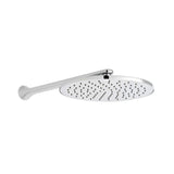 Vado Fixed Shower Head Vado Arrondi 250mm Round Shower Head with Wall Mounted Shower Arm in Chrome