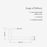 Villeroy & Boch Toilet Roll Holder Villeroy & Boch Elements Tender Toilet Roll Holder