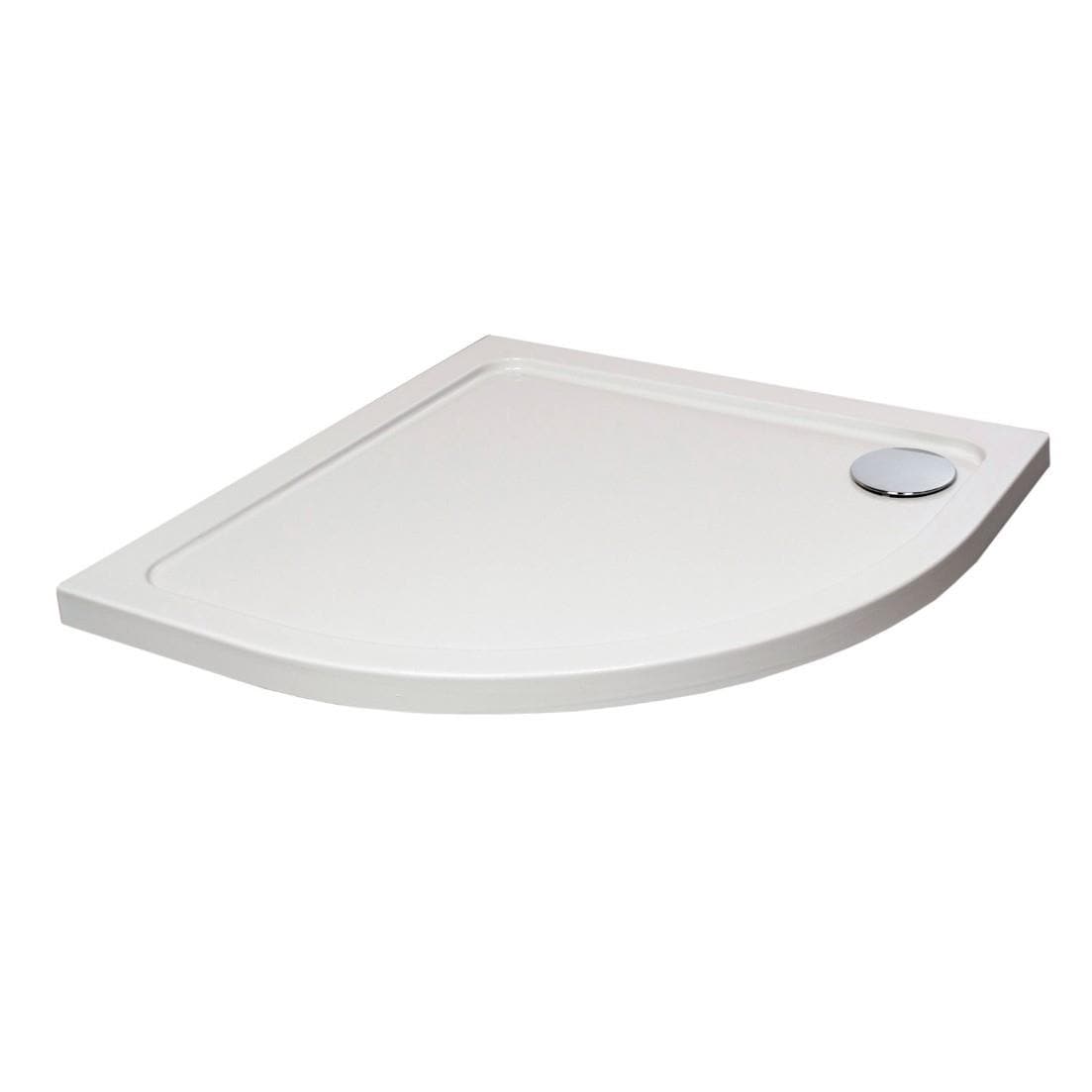 Aquarius Bathrooms Square Shower Tray Aquarius Urbano 45mm Quadrant Stone Resin Anti Slip Shower Tray