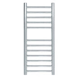 JIS Ladder Rail 700 x 300mm / Polished Chrome / Central Heating JIS Sussex Ouse Vertical Stainless Steel Heated Towel Rail