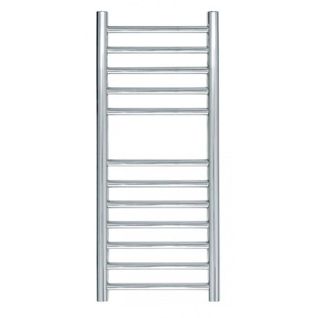 JIS Ladder Rail 700 x 300mm / Polished Chrome / Central Heating JIS Sussex Ouse Vertical Stainless Steel Heated Towel Rail