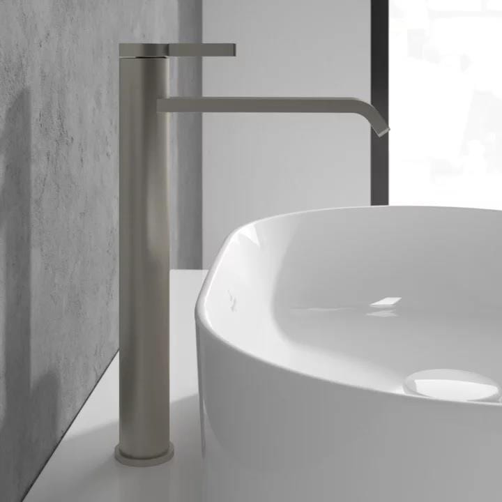 Villeroy & Boch Tall Basin Tap Villeroy & Boch Dawn Tall Single Lever Basin Mixer Tap