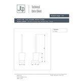 JTP Toilet Roll Holder JTP HIX Toilet Brush and Holder