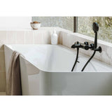 Roca Corner Bath Roca Ona Asymmetric Corner Stonex® Bath