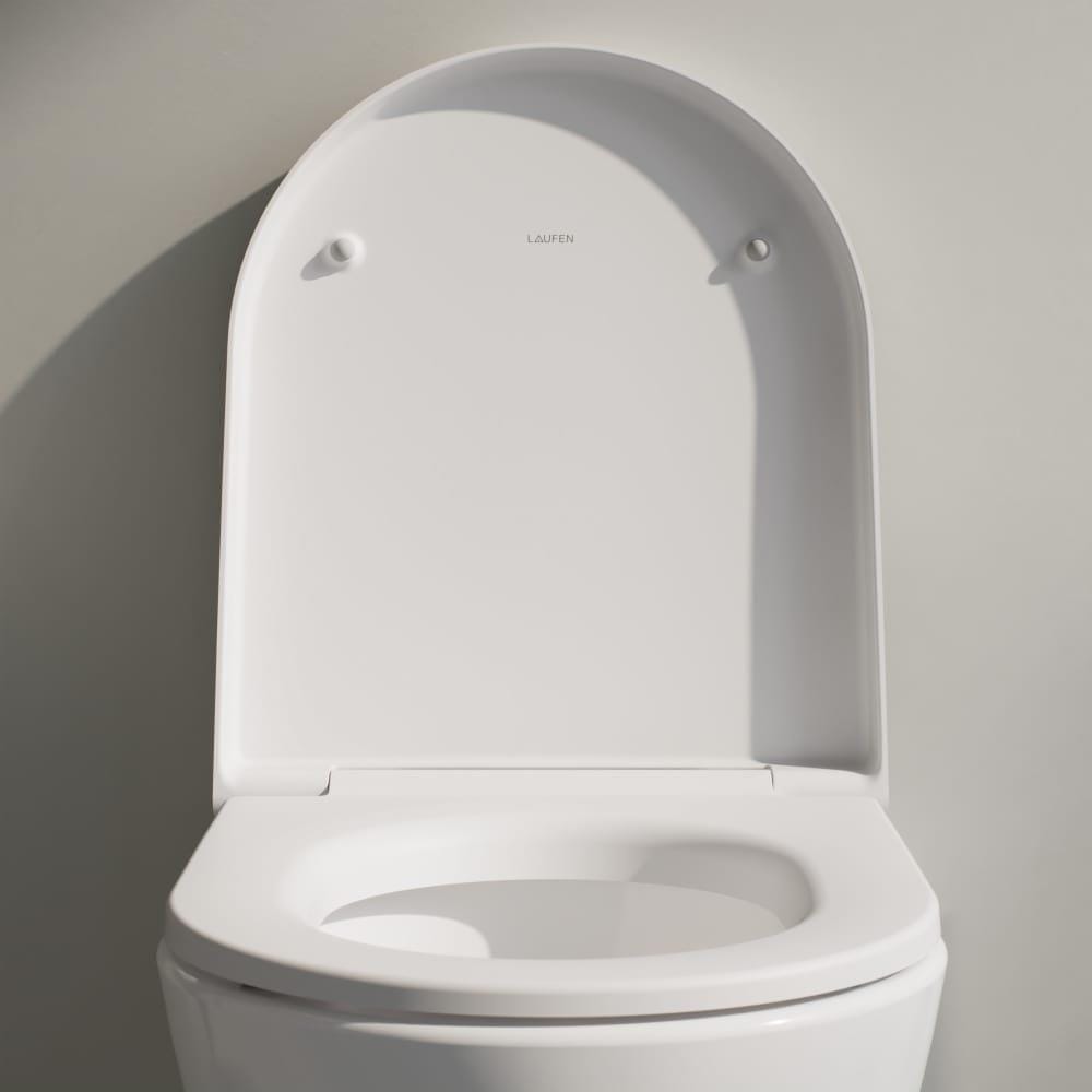 Laufen Toilet Seat Laufen Pro X Soft Close Toilet Seat in White