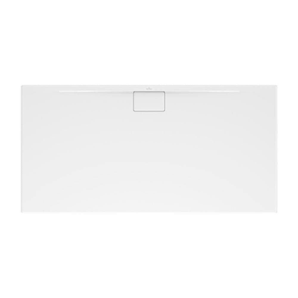 Villeroy & Boch Rectangle Shower Tray Villeroy & Boch Architectura Metalrim Rectangular Shower Tray in Alpin White