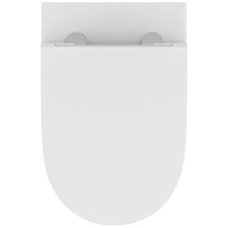 Ideal Standard Back to Wall Toilet Ideal Standard i.life O Back to Wall Rimless Toilet with HydroTwist Flush and Soft Close Seat