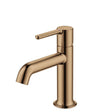 Flova Mono Basin Tap Brushed Bronze Flova Moonlight Basin Mixer Tap with Clicker Waste