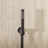 Crosswater Shower Handset Slate Crosswater MPRO Wall Mounted Outlet with Shower Handset and Hose