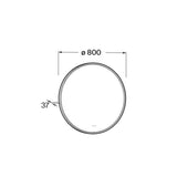 Roca Illuminated Mirror Roca Mirai Comfort LED Illuminated Mirror with Perimeter Lighting